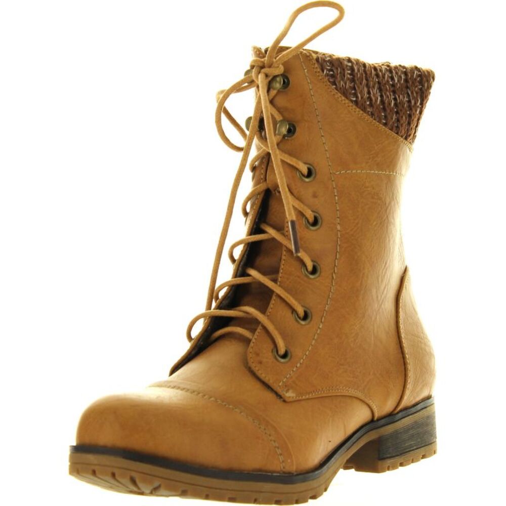 Refresh Wynne-06 Tan Womens boots 6.5 NEW